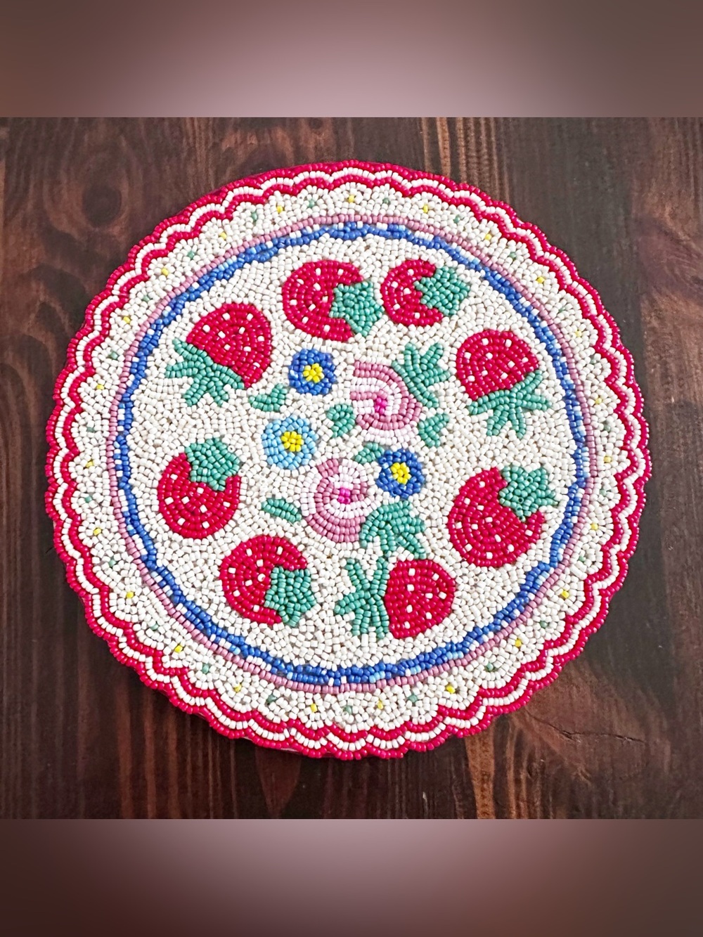 For Love & Lemons UO Exclusive Beaded Trivet - Picture 3 of 5